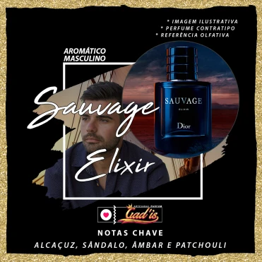 Perfume Similar Gadis 1058 Inspirado em Sauvage Elixir Contratipo